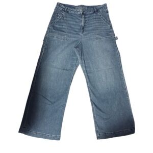 American Eagle Dreamy Drape Wide-Leg Jeans with Extra Pocket Details